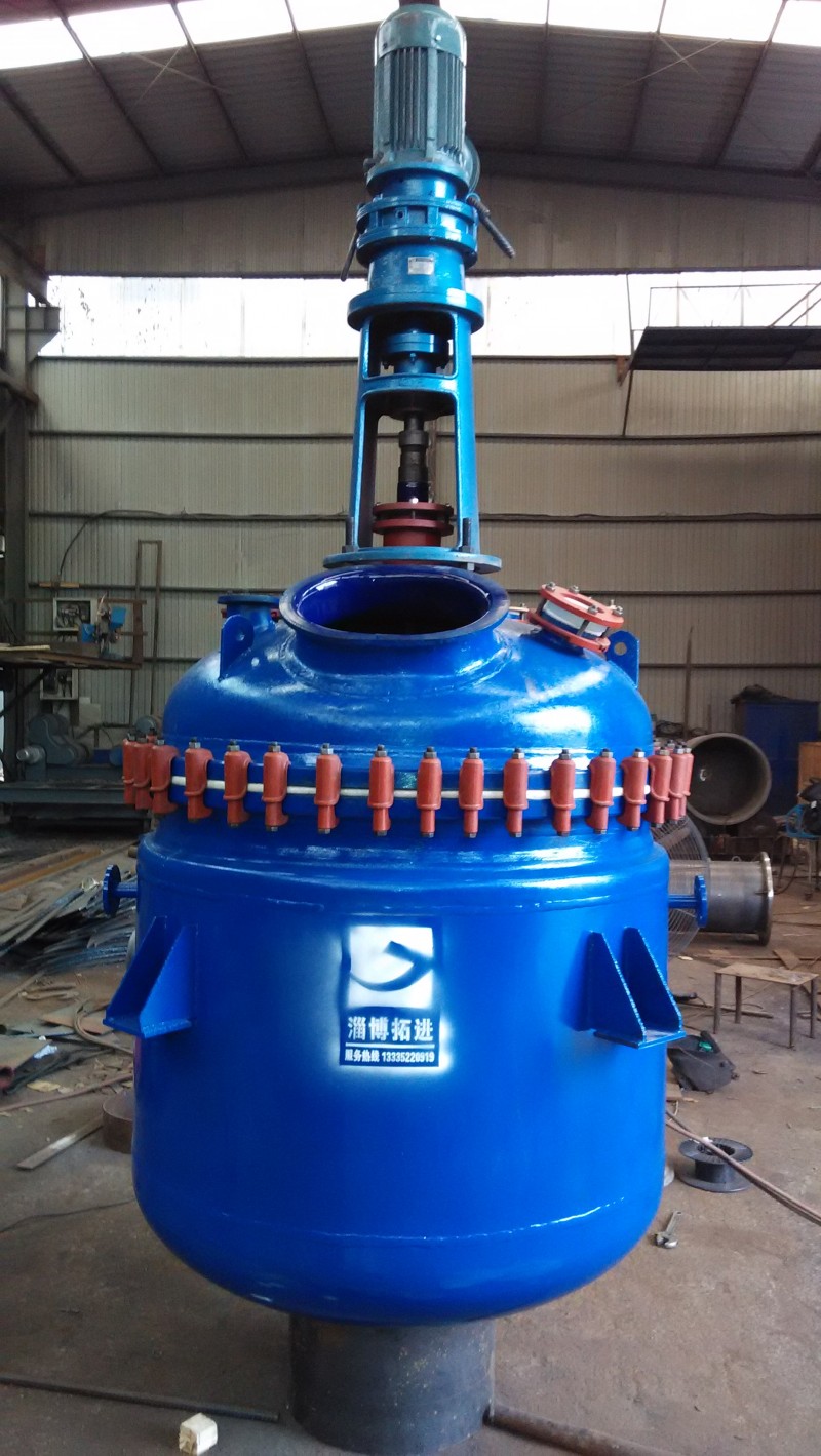 陜西搪玻璃冷凝器、陜西搪玻璃反應釜、西安搪玻璃蒸餾罐