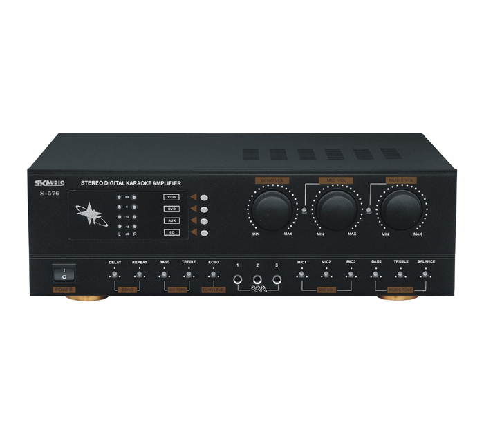 SK-AUDIO 森肯功放 S-576 功率放大器 KTV功放 會(huì)議功放