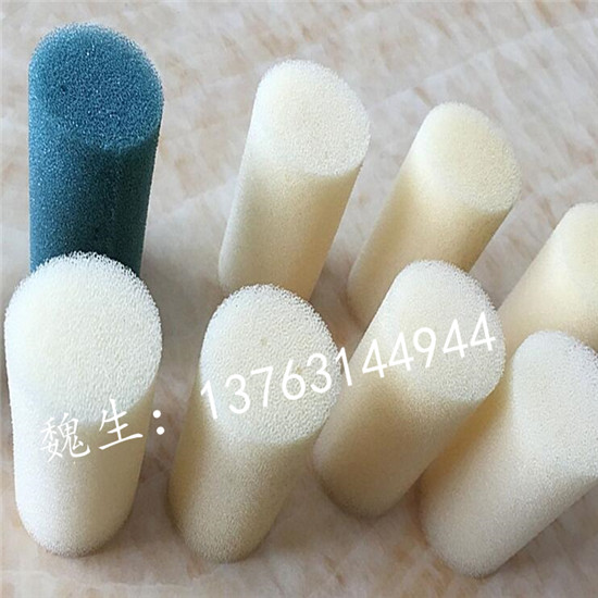 海綿柱 高密度清潔海綿柱加工 海綿管