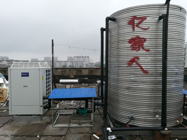 淮安萬嘉賓館空氣能熱水工程