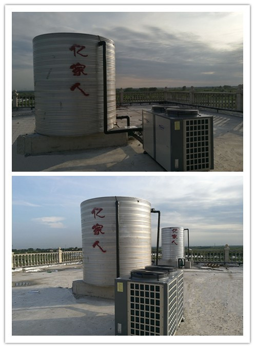 鎮江第6要素農場空氣能熱水器工程