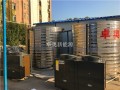 南京南瑞路中建三局20噸太陽能加 20匹空氣能熱泵熱水工程